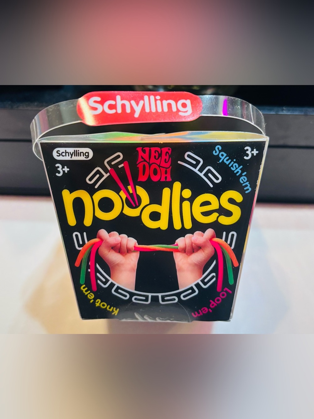NeeDoh Noodlies Stretchy Sensory Fidget Toy Squishy Stress Toy